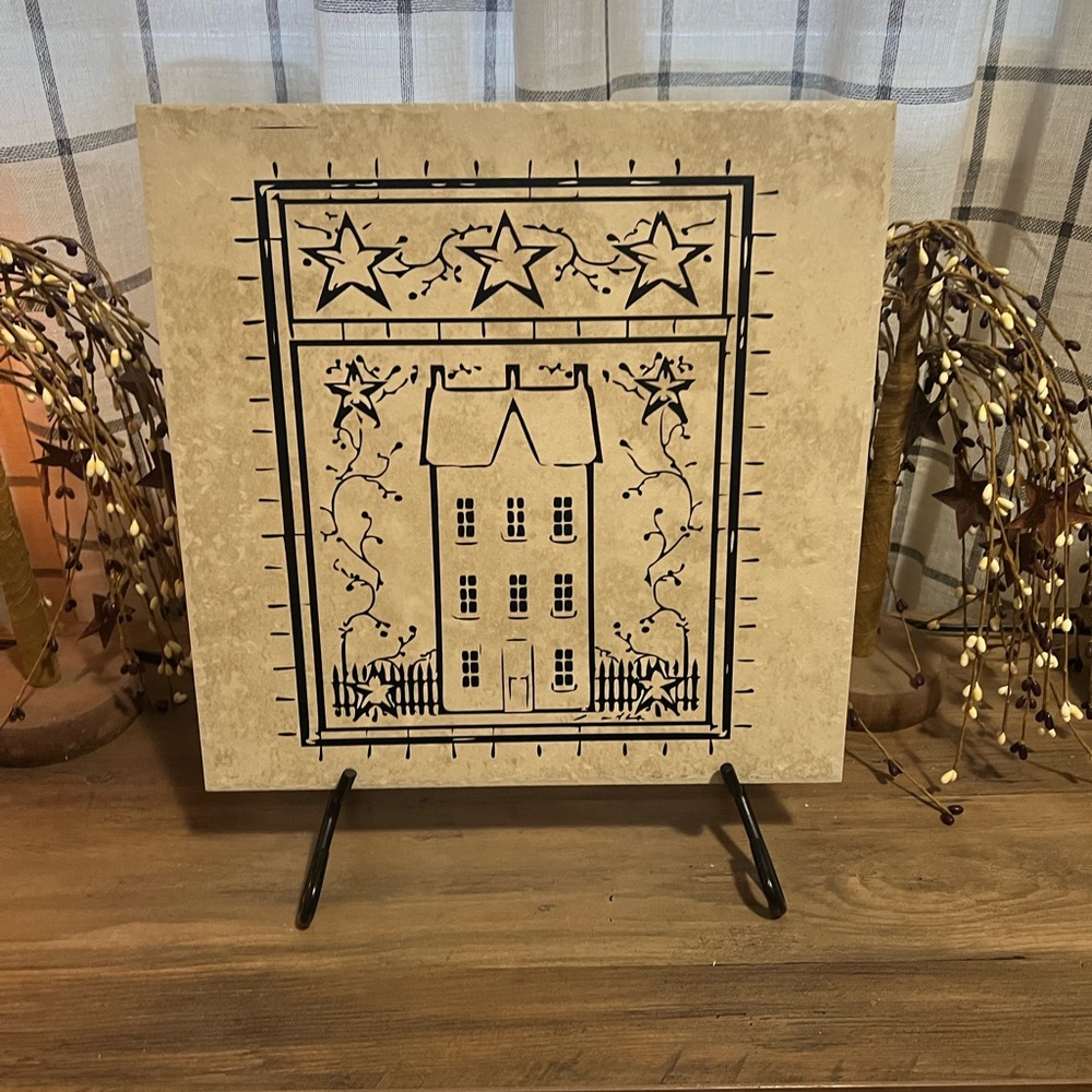 2 rustic decorations.